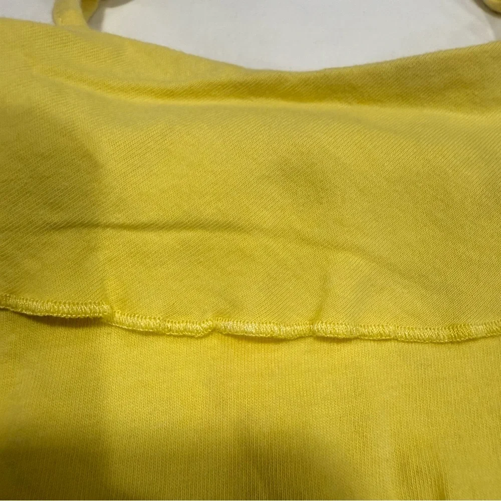 Y2K Old Navy Sunny Yellow Kids Tank Top Size 6-12 months